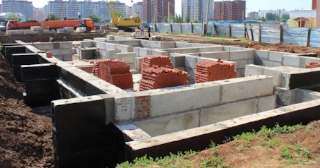 Фундаменты промышленных зданий в Кумертау цена от 25436 руб. - заказать строительство фундамента промздания под стальные колонны